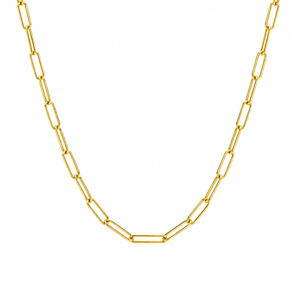 Paper clip chain