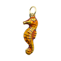 Yellow seahorse
