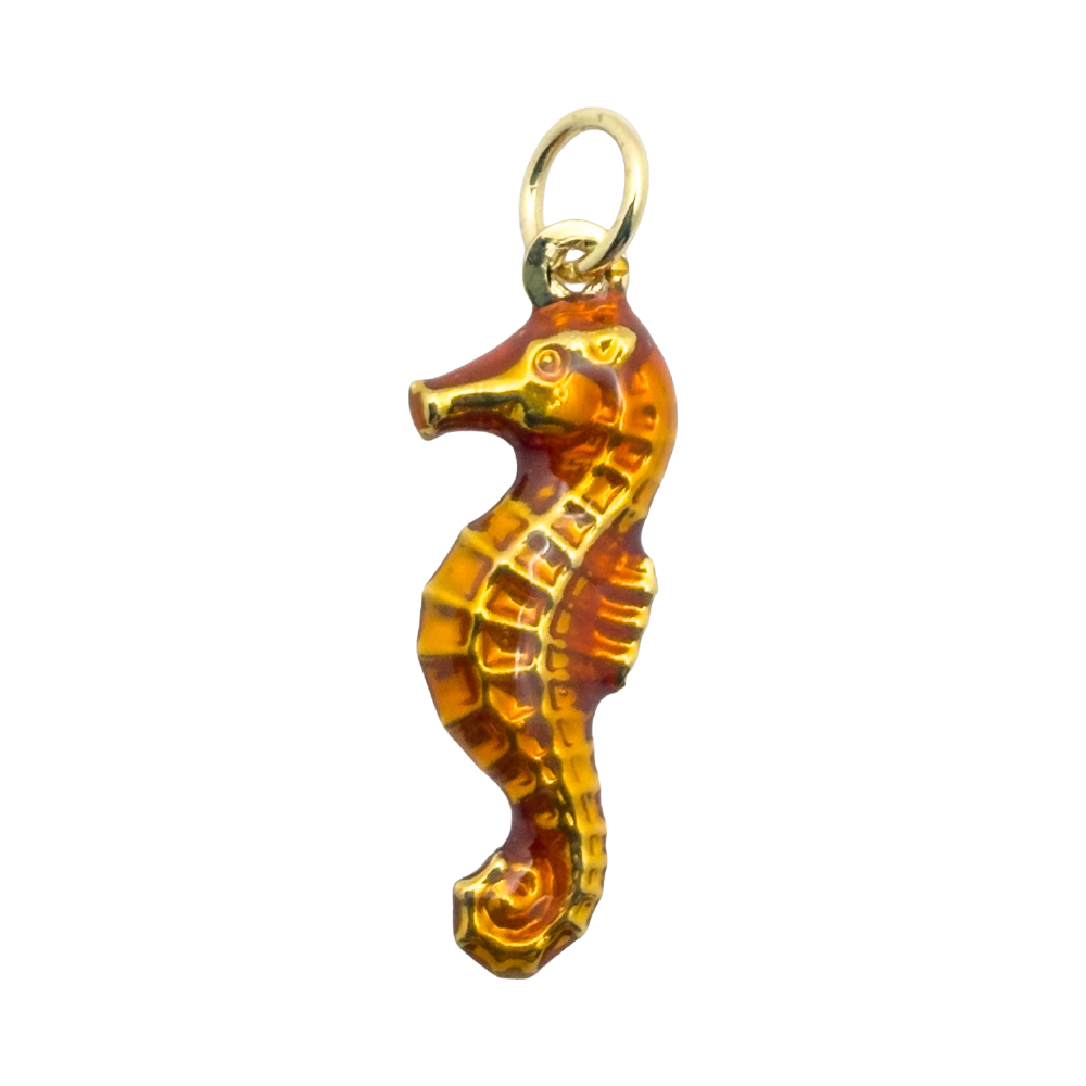 Yellow seahorse