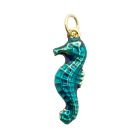 Blue seahorse
