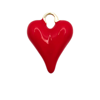 Flat Red Heart