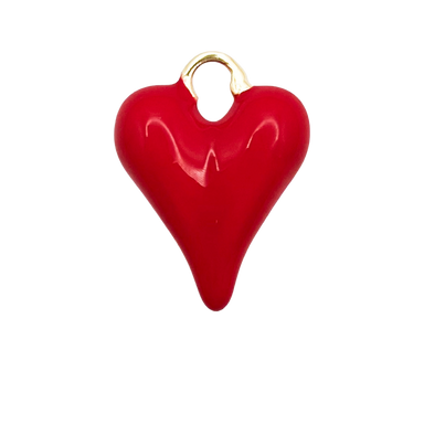 Flat Red Heart