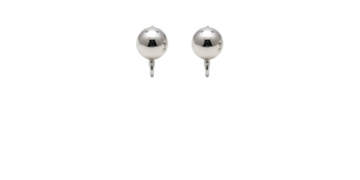 Silver earring