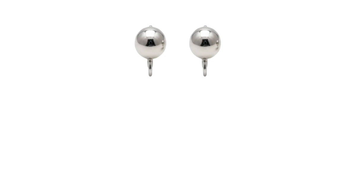 Silver earring