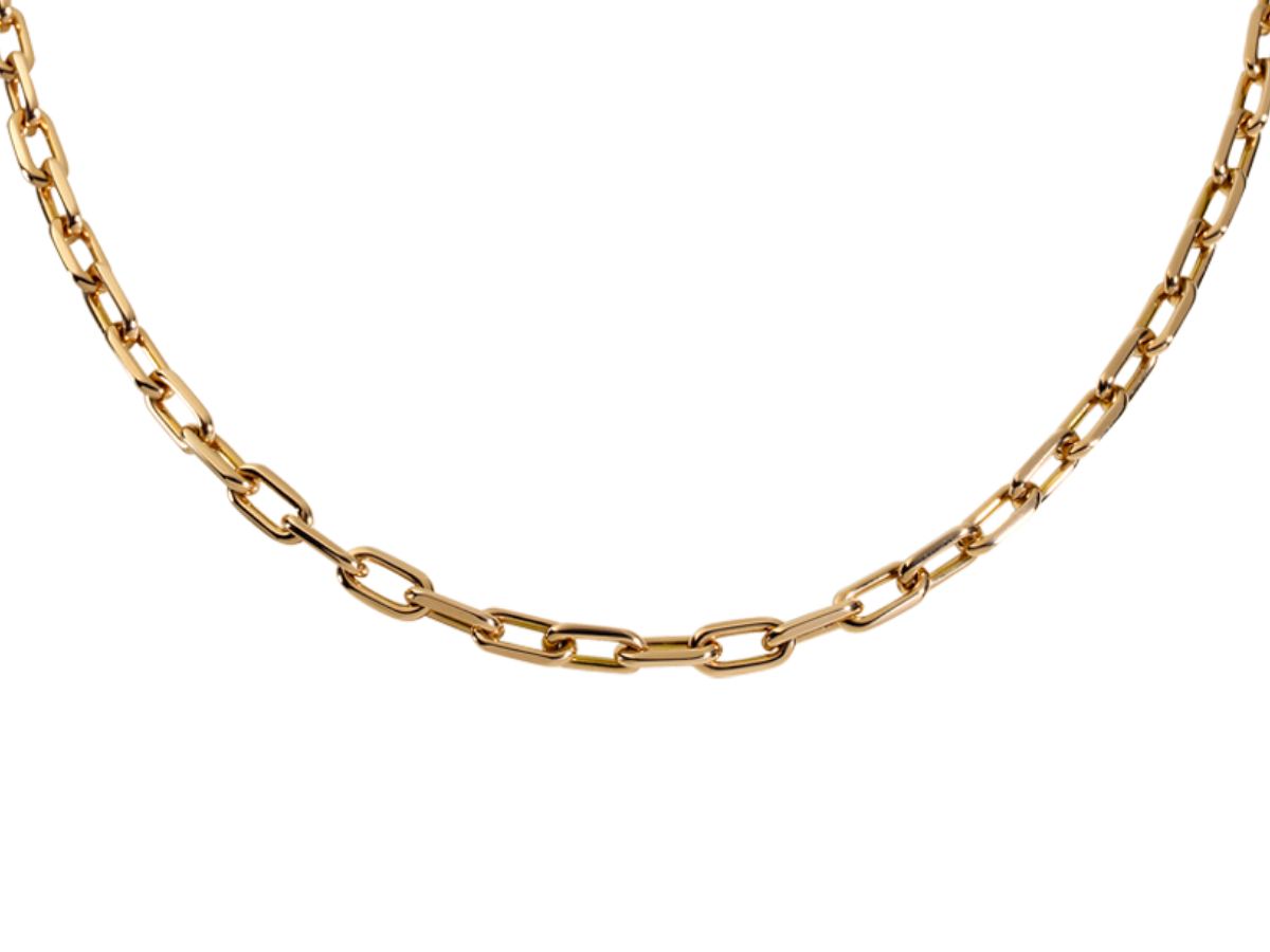 Curved necklace